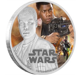 Star Wars Episode VII 1 Oz Silver Coin Finn